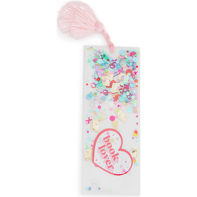 Book Club Love Story Confetti Bookmark