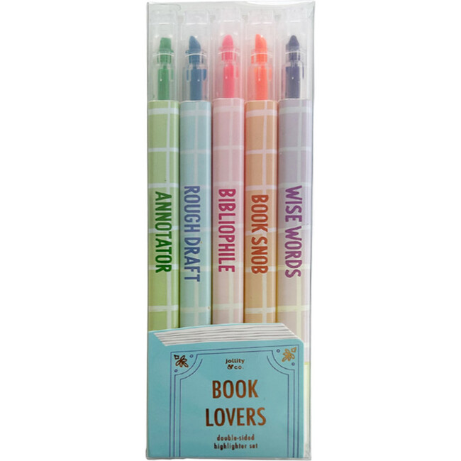 Book Club Double Sided Highlighter Set