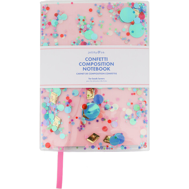 Book Club Confetti Notebook