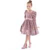 Merribrook Sequin Bow Dress, Pink - Dresses - 2