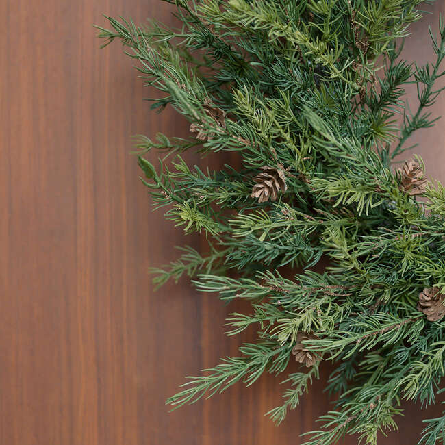 Wreath Pine 28in - Wreaths - 2