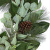 Wreath Magnolia Eucalyptus Pine 28in - Wreaths - 5