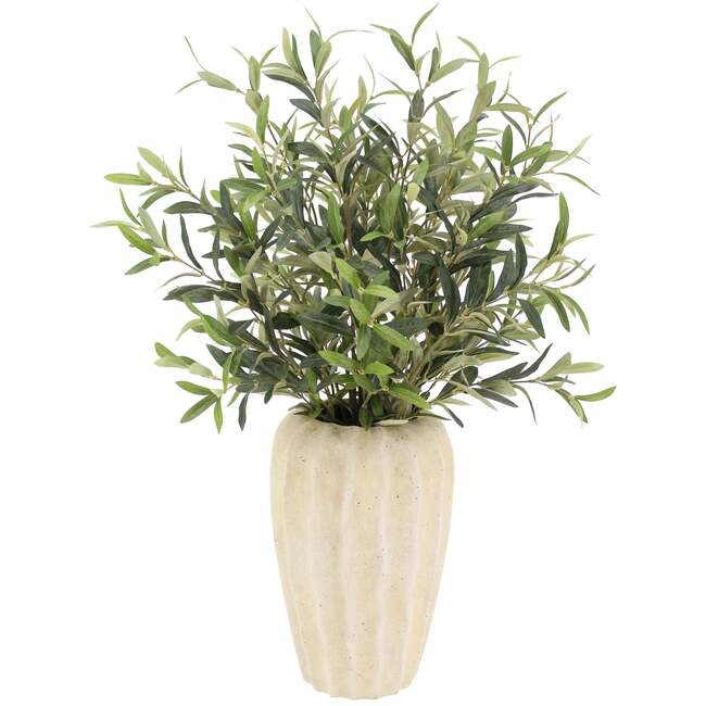 Arrangement Olive Vase 30in