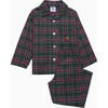 Trumpet Guardsman Pajamas, Green Tartan - Pajamas - 1 - thumbnail
