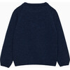 Triceratops Jumper, Denim Blue Marl - Sweaters - 2