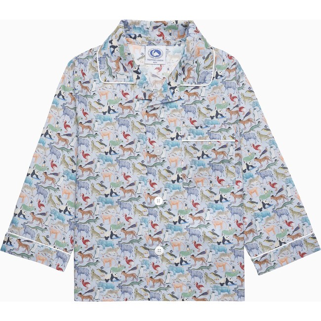 Zoo Pajamas, Blue / Multi - Pajamas - 3