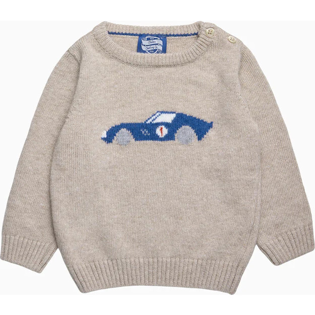 Sebastian Car Jumper, Oatmeal
