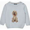 Puppy Jumper, Icy Blue - Sweaters - 1 - thumbnail