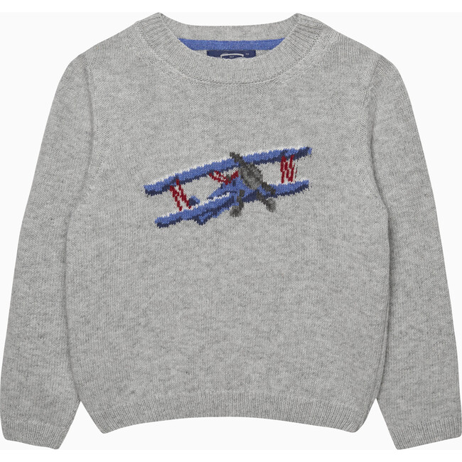 Orville Plane Jumper , Grey Marl