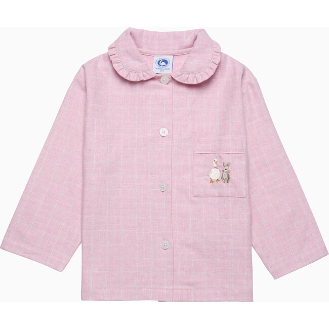 Pink Duck & Bunny  Pajamas, Pink - Pajamas - 3