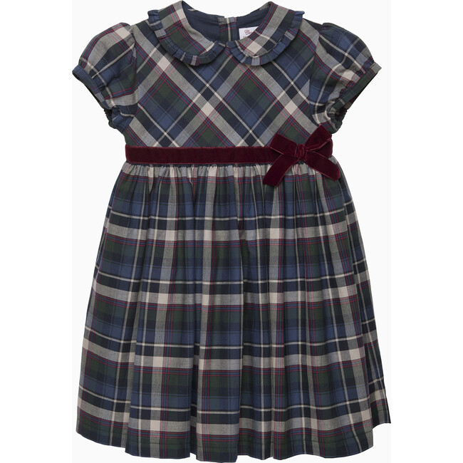 Kids Bonnie Tartan Dress, Multi Tartan