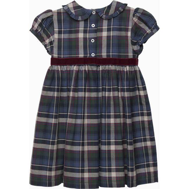 Kids Bonnie Tartan Dress, Multi Tartan - Dresses - 2