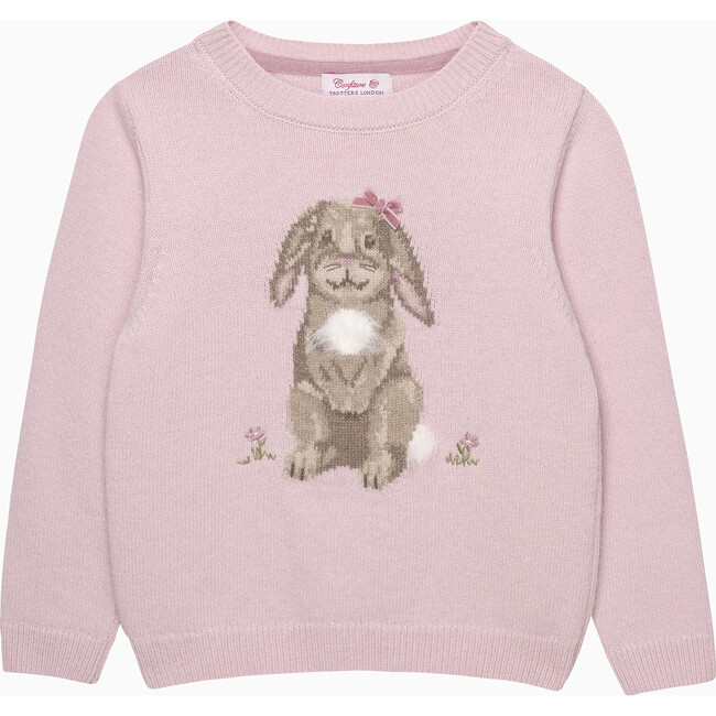 Kids Betty Bunny Jumper, Pale Pink