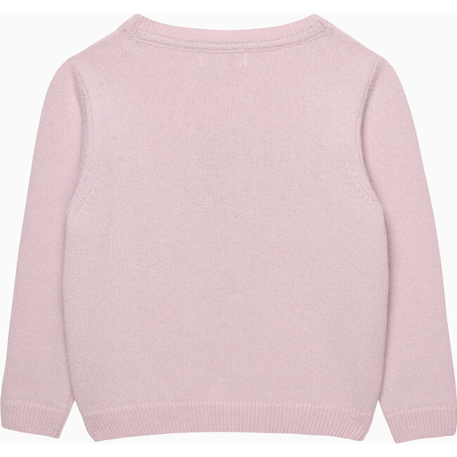 Kids Betty Bunny Jumper, Pale Pink - Sweaters - 2
