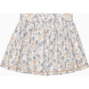 Hollie Hedgehog Skirt , Pale Blue - Skirts - 2