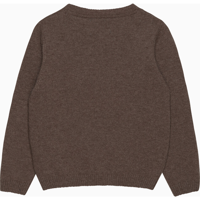 Here Comes Trouble Jumper, Brown Marl - Sweaters - 2