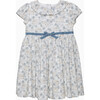 Hollie Hedgehog Dress, Pale Blue - Dresses - 1 - thumbnail