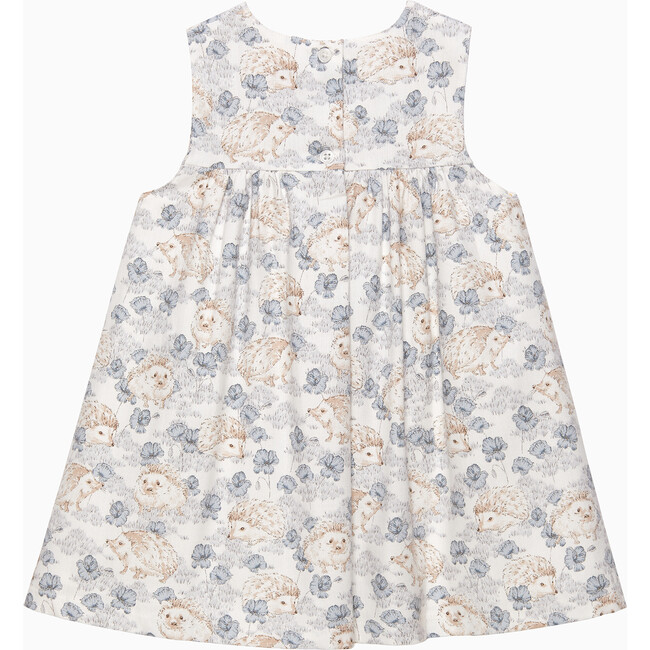Hollie Hedgehog Pinafore, Pale Blue - Dresses - 2