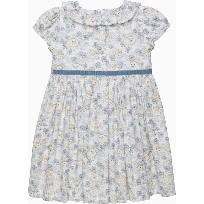 Hollie Hedgehog Dress, Pale Blue - Dresses - 2