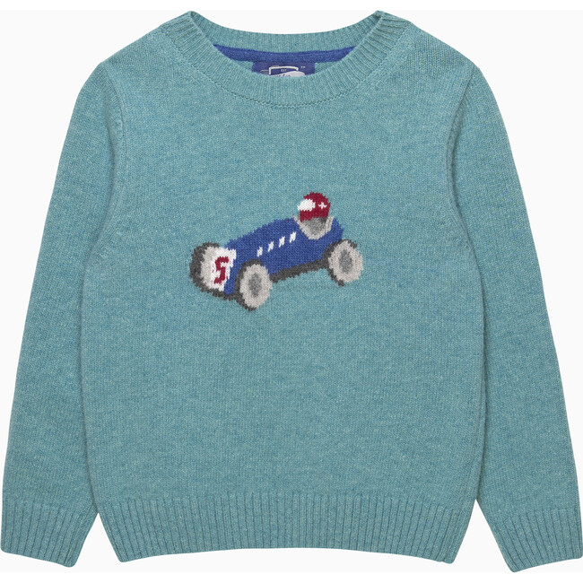 Henry Car Jumper, Sea Green