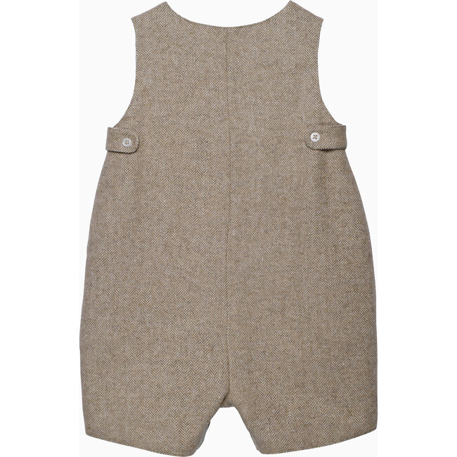 Guardsman Archie Romper, Brown Herringbone - Rompers - 2