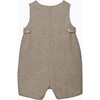 Guardsman Archie Romper, Brown Herringbone - Rompers - 2