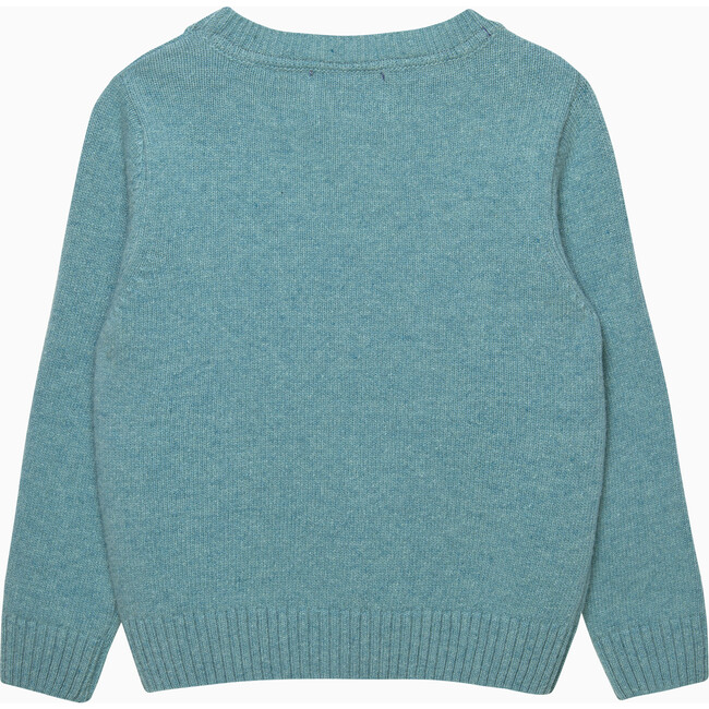 Henry Car Jumper, Sea Green - Sweaters - 2