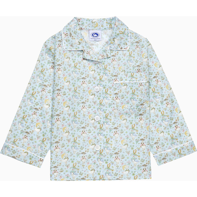 Gooesy Gladrags Pajamas, Sea Blue - Pajamas - 3