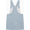Guardsman Alfie Bib Shorts, Pale Blue Herringbone - Rompers - 2