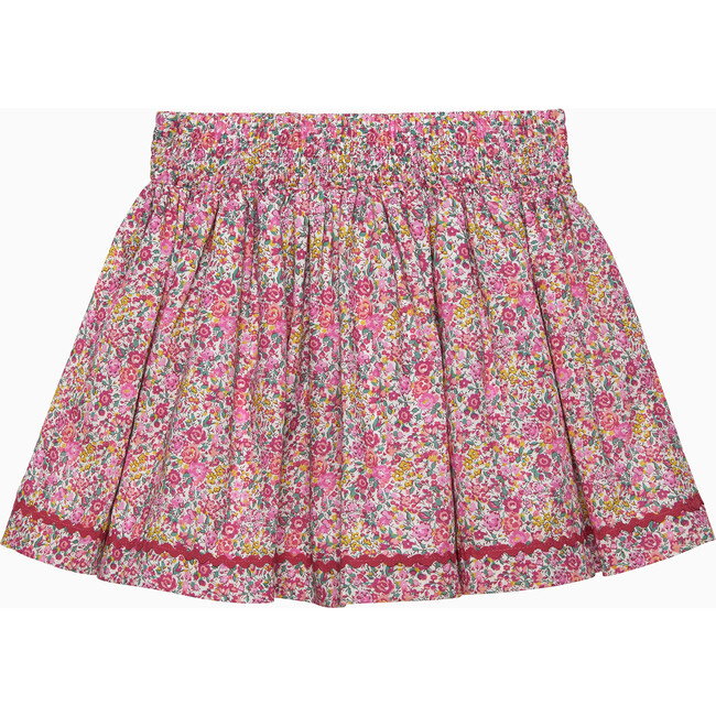 Emma & Georgina Bow Skirt, Bright Pink - Skirts - 2