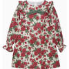 Carline Rose Ruffle Dress Ls , Red Carline Rose - Dresses - 1 - thumbnail
