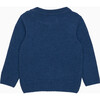Benji Car Jumper, Denim Blue Marl - Sweaters - 2