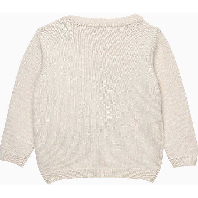 Baby Puppy Jumper, Winter White - Sweaters - 2