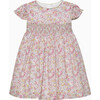 Baby Claire Aude Smocked Party Dress, Pink Claire Aude - Dresses - 1 - thumbnail
