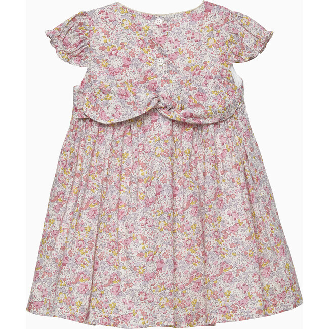 Baby Claire Aude Smocked Party Dress, Pink Claire Aude - Dresses - 2