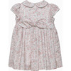 Baby Arabella Floral Smocked Dress, Pink Floral - Dresses - 2