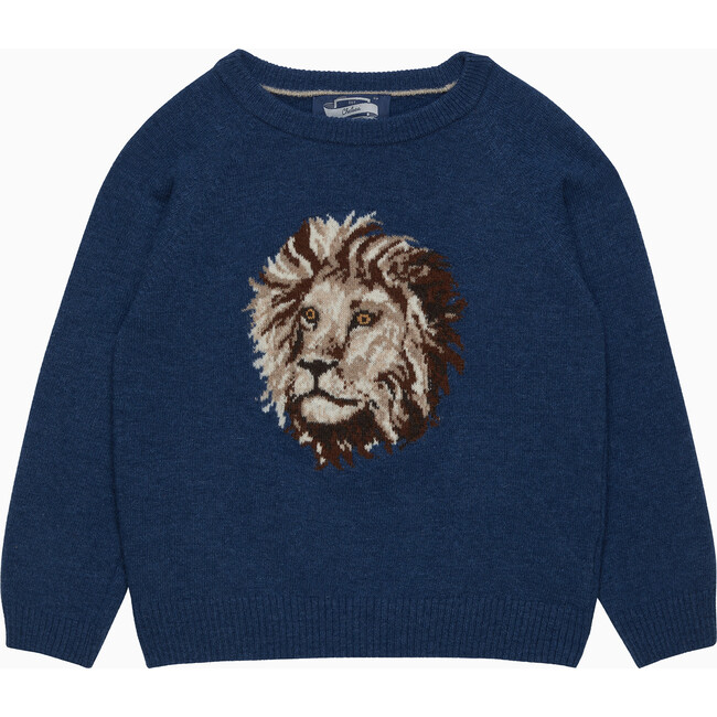 Augustus Jumper, Denim Blue Marl