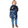 Little Kids Backpack, Navy Animal Print - Backpacks - 2