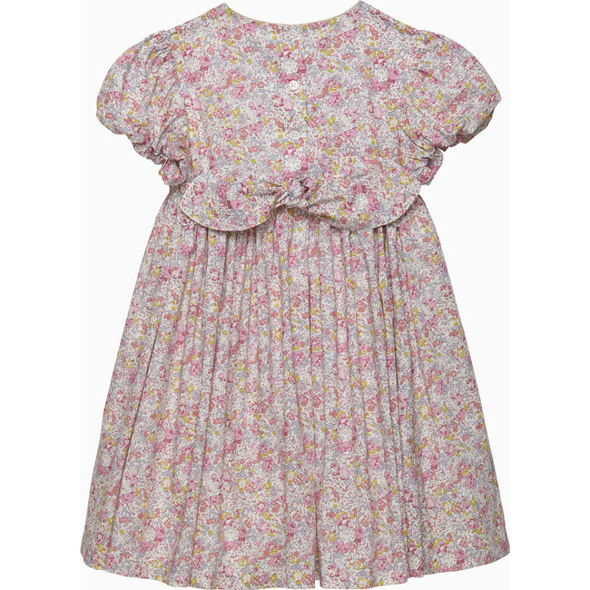Kids Claire Aude Smocked Party Dress, Pink Claire Aude - Dresses - 2