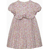 Kids Claire Aude Smocked Party Dress, Pink Claire Aude - Dresses - 2