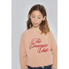 Club Felpa Sweatshirt, Pink Nude - Sweatshirts - 4