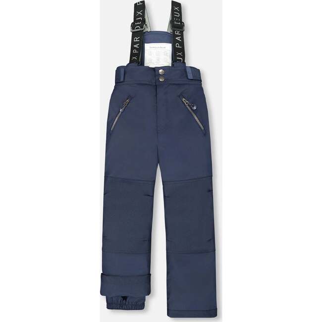Solid Play Snow Pants, Navy Blue