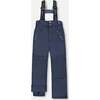 Solid Play Snow Pants, Navy Blue - Snow Pants - 1 - thumbnail