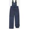 Solid Play Snow Pants, Navy Blue - Snow Pants - 3
