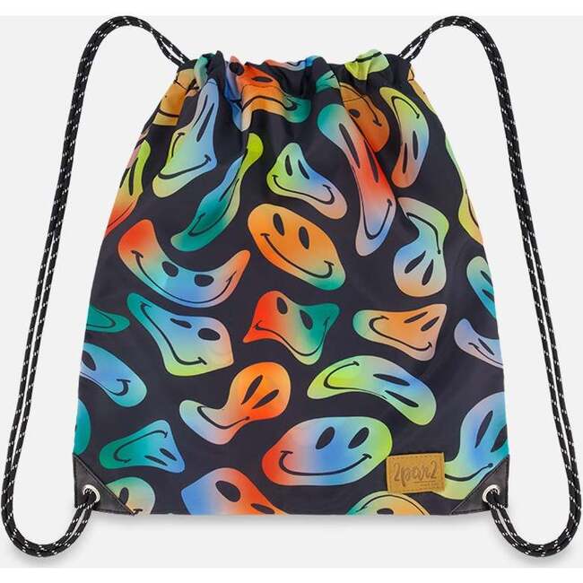 Drawstring Bag, Smiley Face Boy