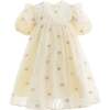 Stella Tulle Dress, Cream - Dresses - 1 - thumbnail
