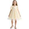 Stella Tulle Dress, Cream - Dresses - 2