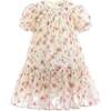 Vienna Floral Dress, Pink - Dresses - 1 - thumbnail