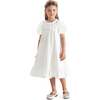 Ruffle Berlin Dress, White - Dresses - 2