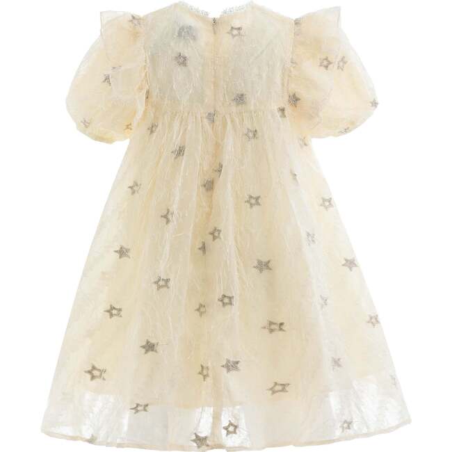 Stella Tulle Dress, Cream - Dresses - 3